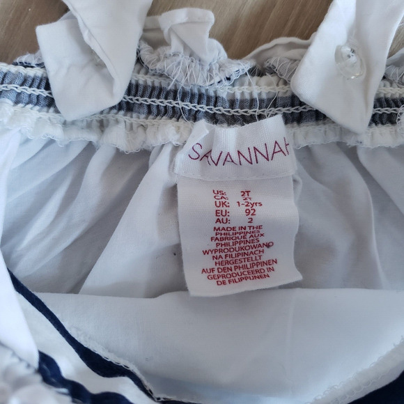 Summer Girls 2T Lot Gap Red White Blue Tank Tops Denim 4th Of July Skirt Set - Picture 7 of 13